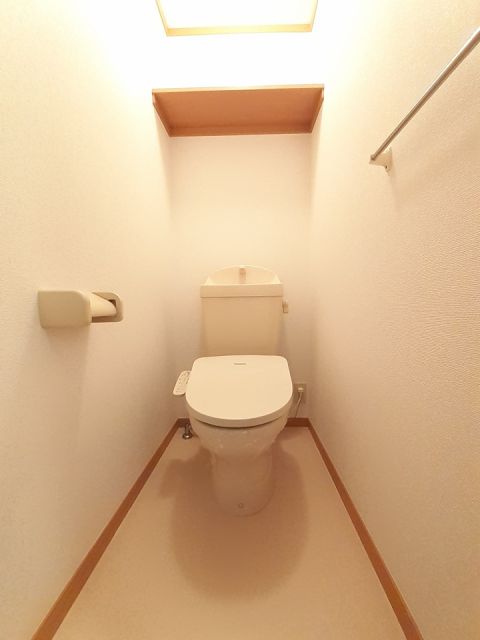 【須賀川市古河のアパートのトイレ】