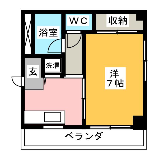 第１ドリームハイツの間取り