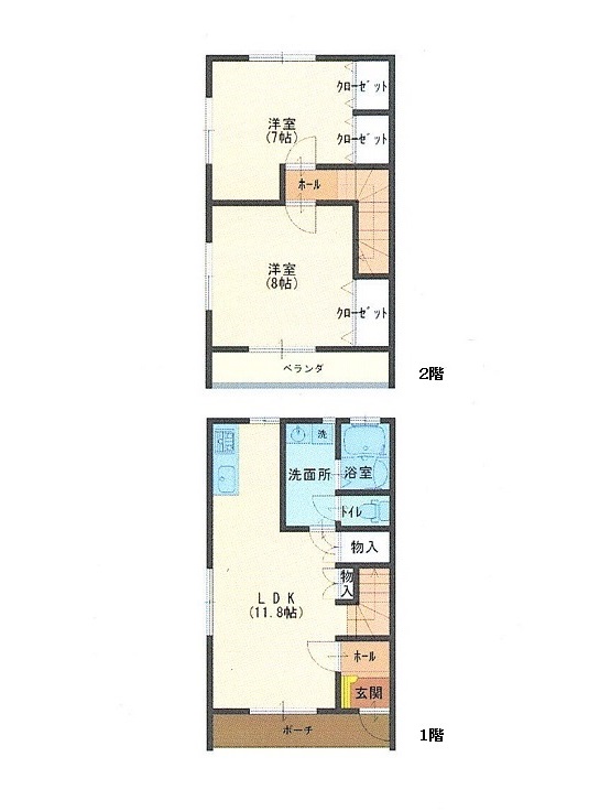 グランメゾン田清の間取り