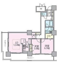 ロイヤルパークスタワー南千住の間取り