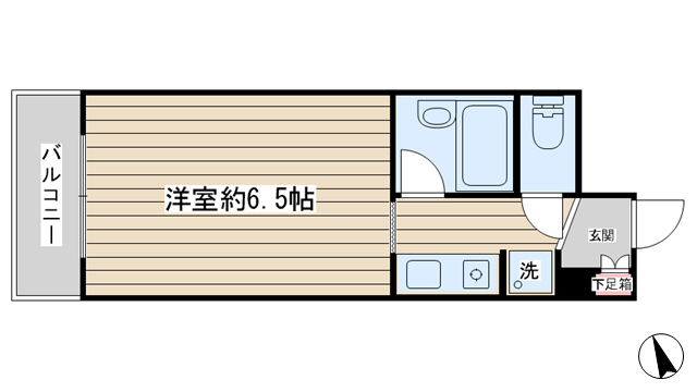 パテオ田園の間取り