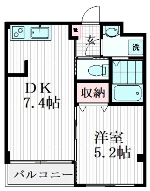 アンブラッセの間取り