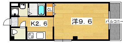 Sbacco　A棟の間取り