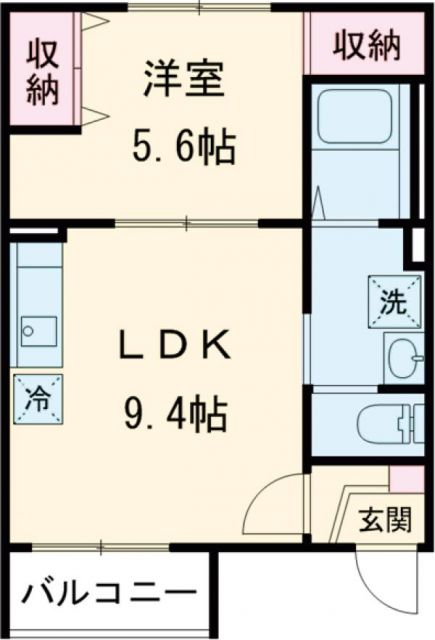 レガルバ沖館の間取り