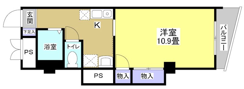 IVYキャッスルIIの間取り