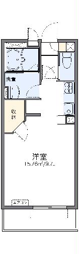 レオネクストエムティ逢坂IIの間取り