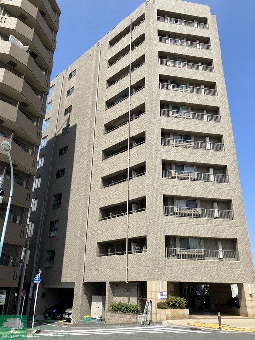 【豊島区東池袋のマンションの建物外観】