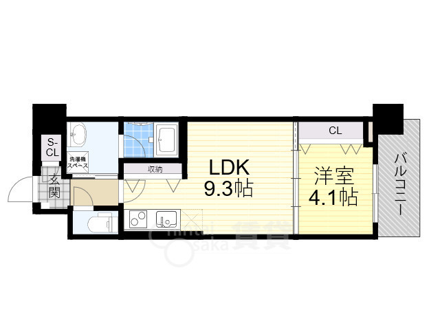 スプランディッド8の間取り