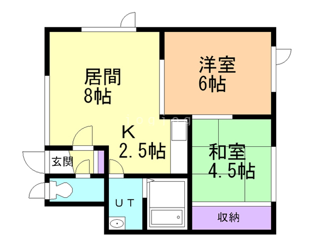 ＭＫグリーンハイツの間取り