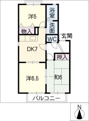 アメニティ須依の間取り