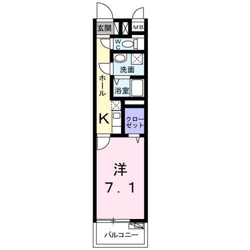 【ウイング横須賀の間取り】