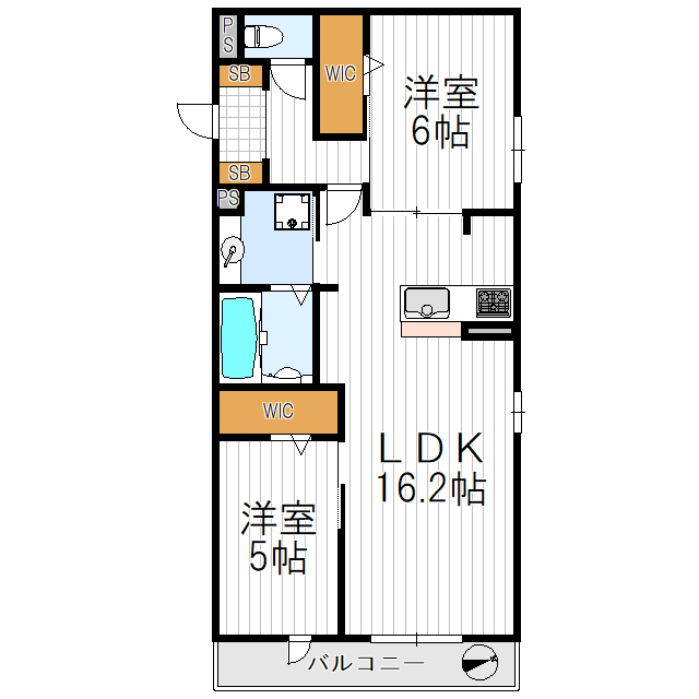 クラシスト西田辺の間取り