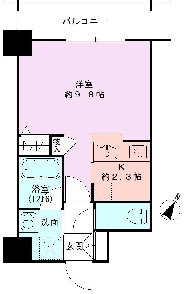 BUENA東幸町弐番館の間取り