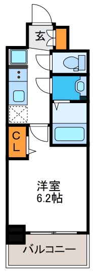 【グランカリテ九条南の間取り】