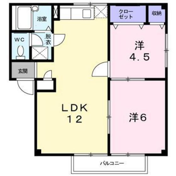 エスポワール前田の間取り