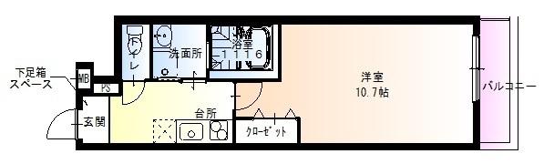 フジパレス浜寺公園１番館の間取り