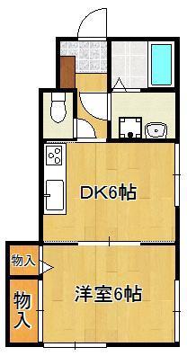 コンフォート秋桜の間取り