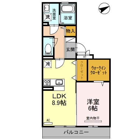 プラージュ　ｓａｋｉｇａｋｅの間取り