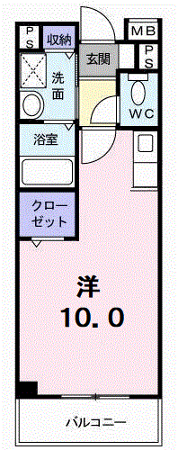 アバンツァードR３９７の間取り