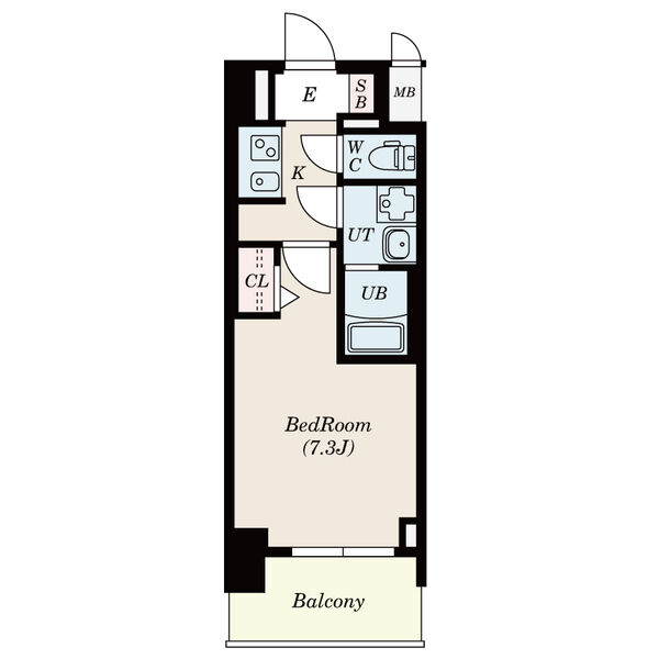 S-RESIDENCE東海通の間取り