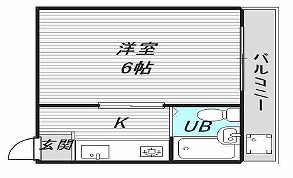 レインボーコアIIの間取り