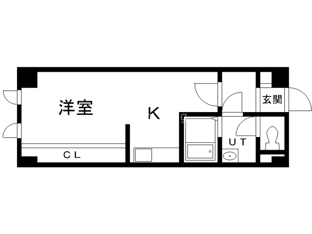 釧路市白金町のマンションの間取り