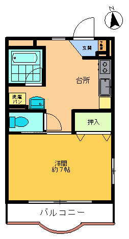 クレイネスト２１の間取り