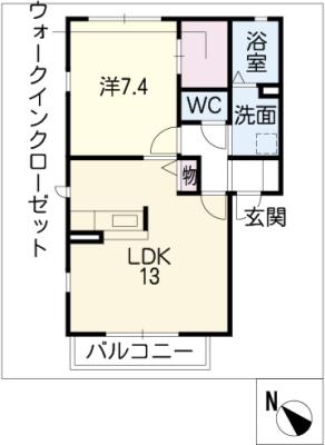 ヒルズ青山　Ｂ棟の間取り