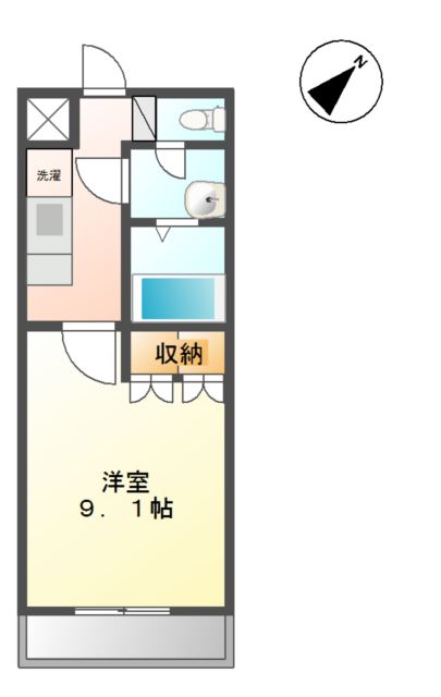 ルシアン・ヒルの間取り