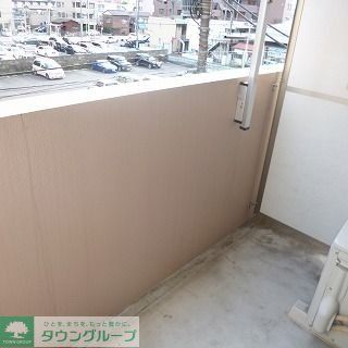 【戸田市本町のマンションのバルコニー】