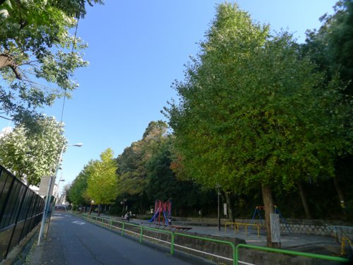 【板橋区坂下のマンションの公園】