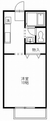 【サンガーデン落合Ｂの間取り】