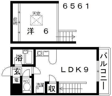 KANESHIN BLDG(カネシンビル)の間取り