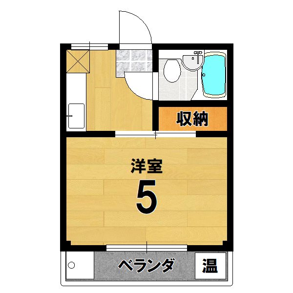 二軒茶屋マンションの間取り