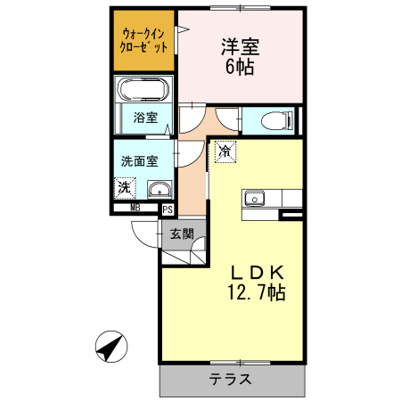 カンブリアガーデンの間取り