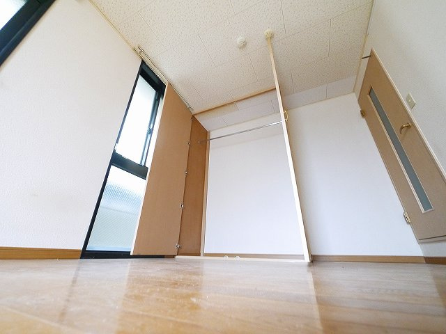 収納　十分な収納スペースがあります