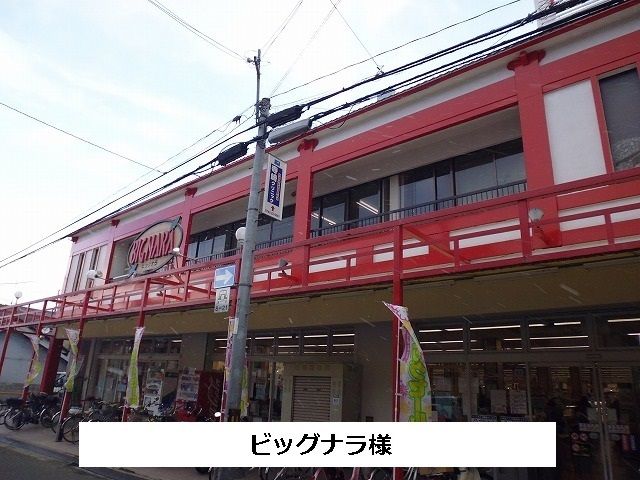 スーパー　ビッグ・ナラ（スーパー）まで730m