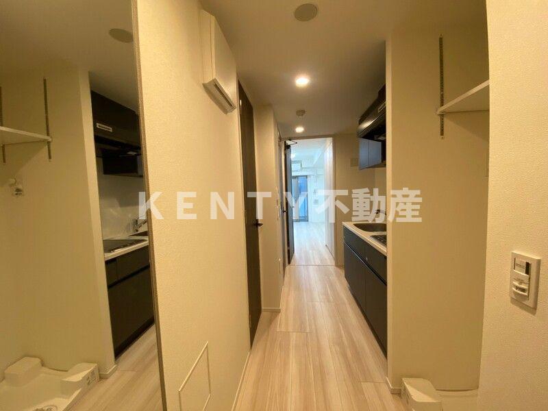 玄関　収納もある玄関です