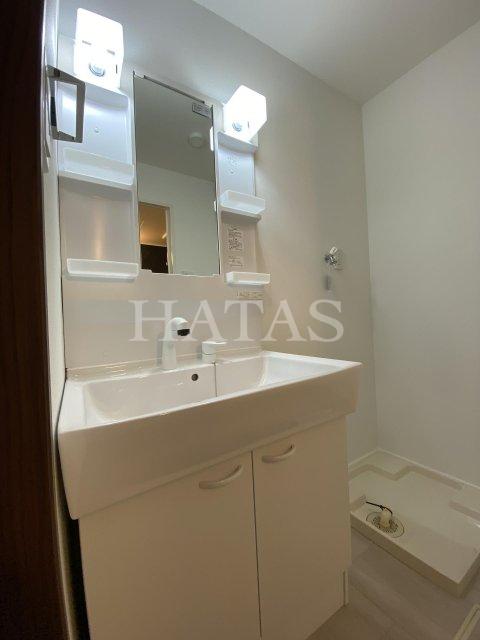 洗面設備　建築中のためイメージ写真となります。実物とは異なります。