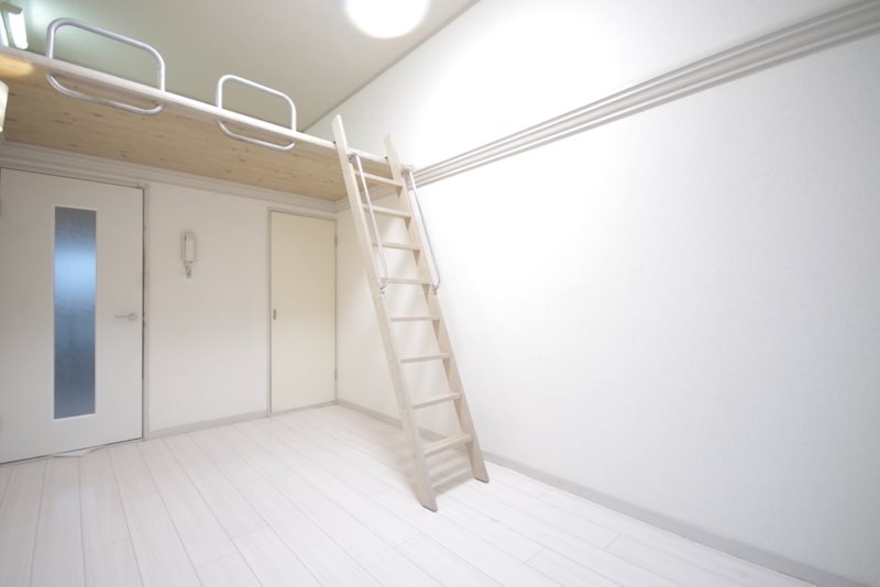 居室・リビング　※写真は104号室です。