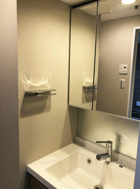 洗面設備　※写真は同タイプ住戸です。