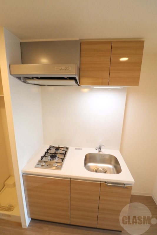 キッチン　２口コンロでお料理も捗ります