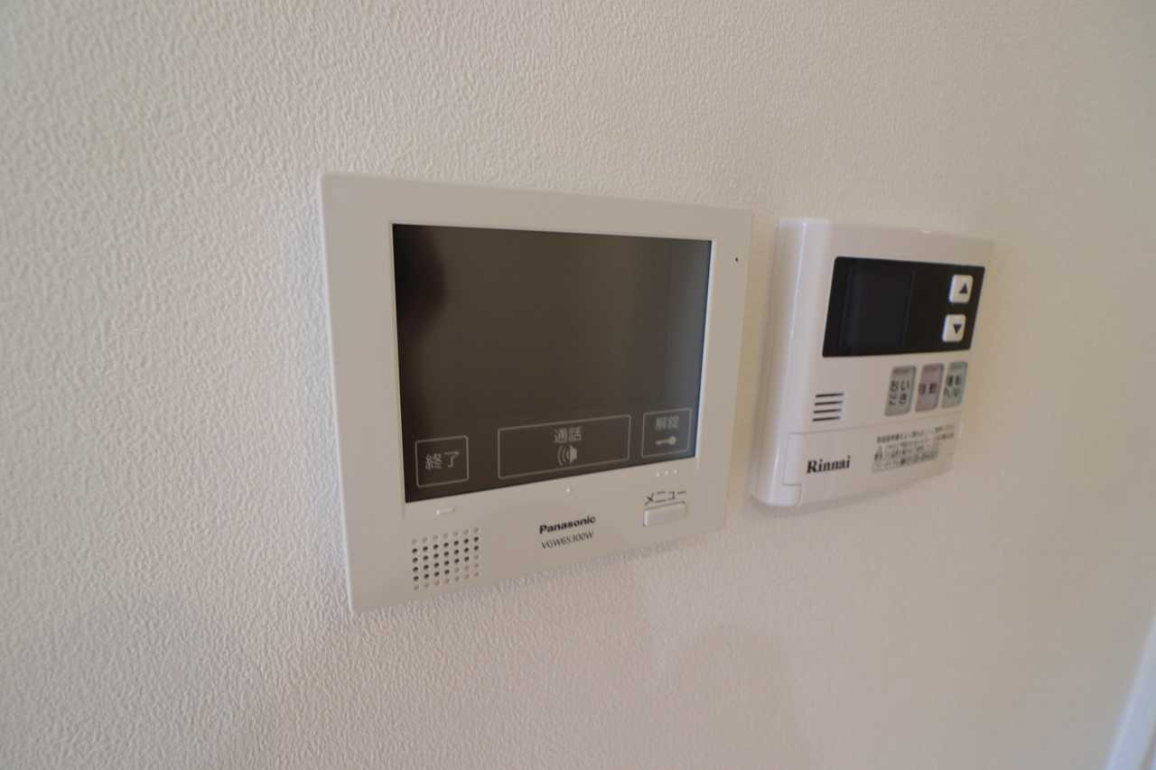 セキュリティ　同物件別部屋の写真になります