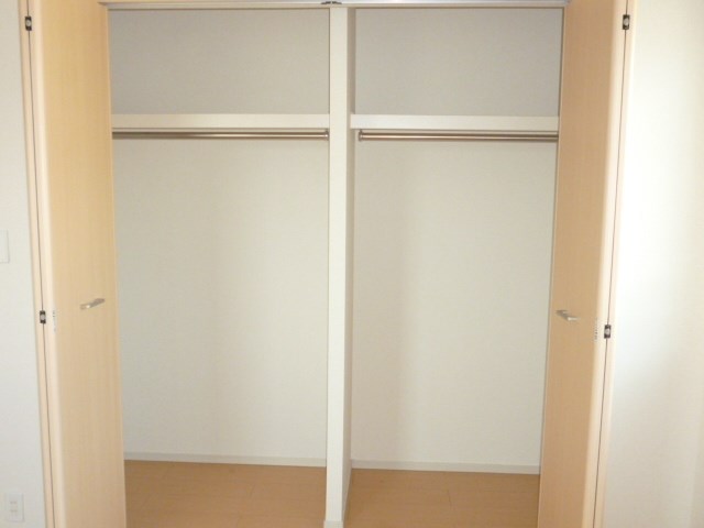 収納　たっぷりとした収納スペースです