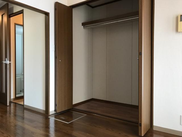収納　大きなクローゼットで収納ばっちり☆