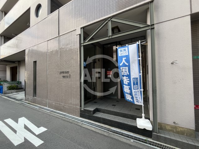 エントランス　ドムール三国2番館　エントランス