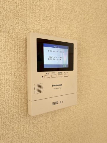 セキュリティ　同物件、別号室の写真です。