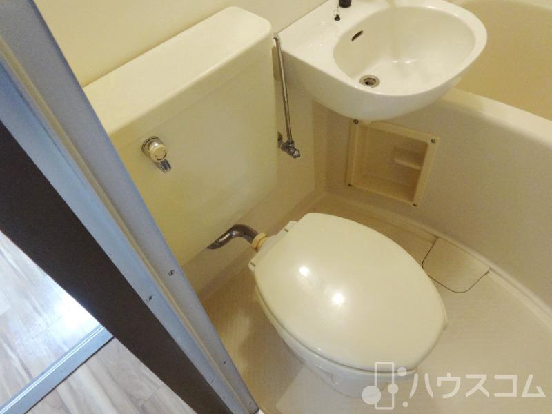 トイレ　トイレも綺麗にお使いいただけます！