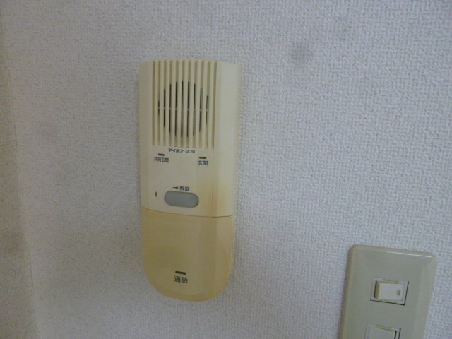 セキュリティ　インターフォンです
