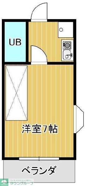 みどりコーポの間取り写真